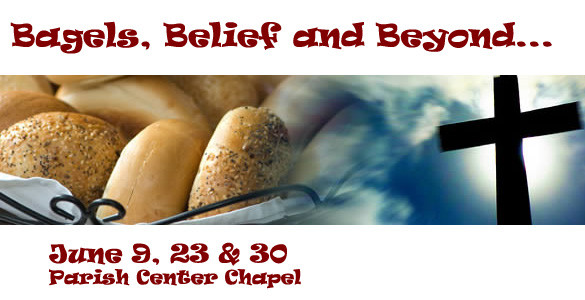 Bagels and Belief Banner