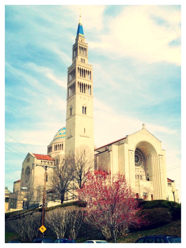 Basilica of the National Shrine of the Immaculate Conception                    - photo by Robert Lynch