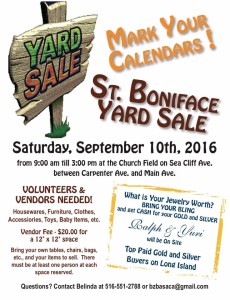 Yard Sale Poster